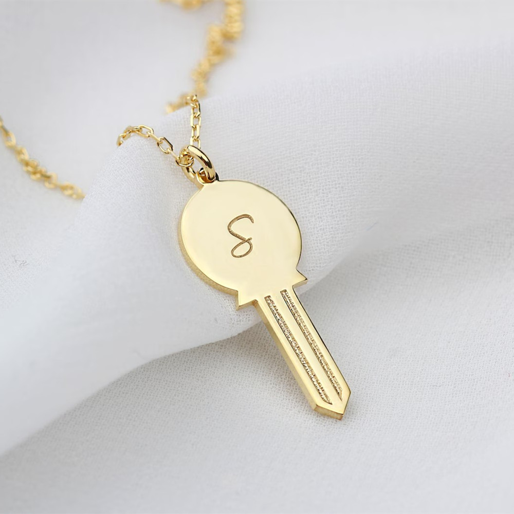 Personal Alarm Keychain - Personalisierte Zarte Schlüsselanhänger-Halskette aus Edelstahl mit