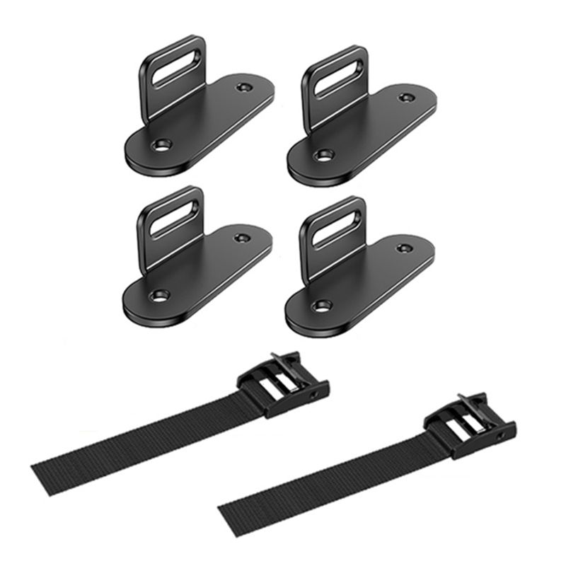 Earthquake Anchor Strap - TFTP-Anti-Sturz-Möbelanker (2er-Set), Möbel-Wandanker, Hochbelastbare Verstellbare Erdbebensicherungsriemen
