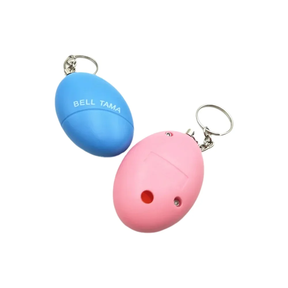 Personal Alarm Keychain - Eiförmiger 140 dB persönlicher Schlüsselanhänger Attack