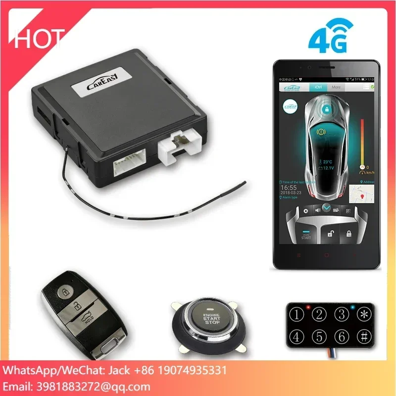4G GPS/GSM Autoalarmanlage PKE – Door Stop Alarm Bewertung und Preis