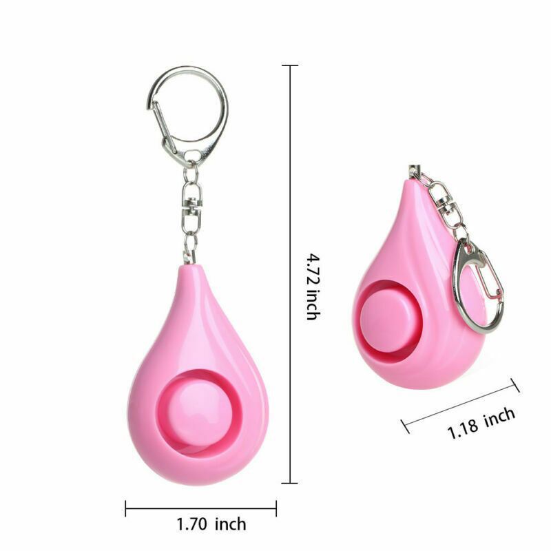 Wassertropfenförmiges Anti-Rau – Personal Alarm Keychain Bewertung und Preis