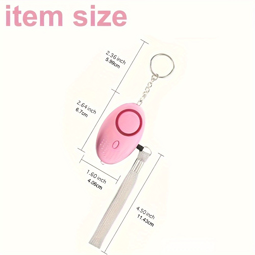 130 dB persönlicher Sicherheit – Personal Alarm Keychain Bewertung und Preis