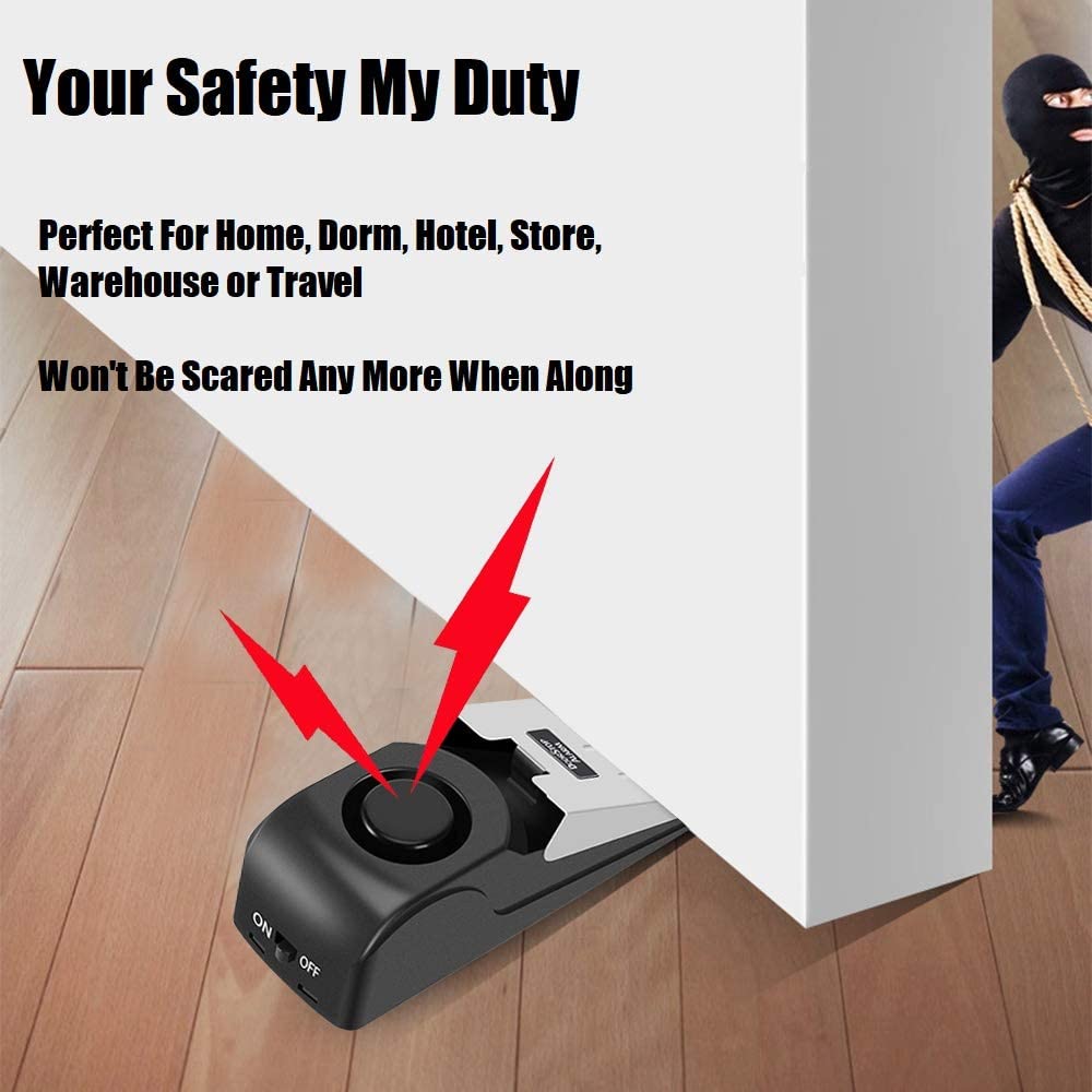 1Pc Tür Stopper Alarm Tragbare – Door Stop Alarm Bewertung und Preis