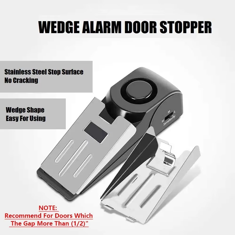 120dB Kabelloser Edelstahl-Tür – Door Stop Alarm Bewertung und Preis