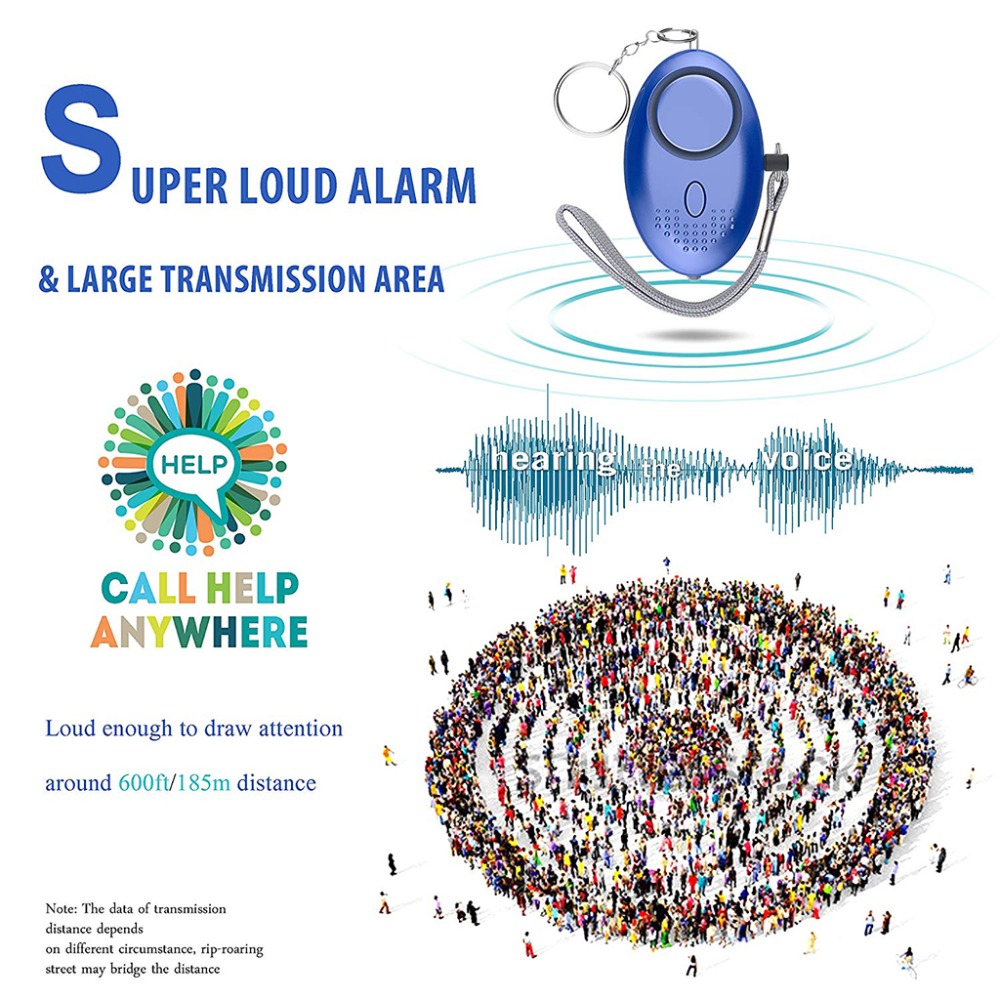 130dB Selbstverteidigung Alarm – Personal Alarm Keychain Bewertung und Preis