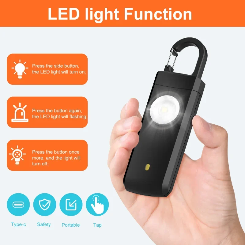 Selbstverteidigung LED Taschen – Personal Alarm Keychain Bewertung und Preis